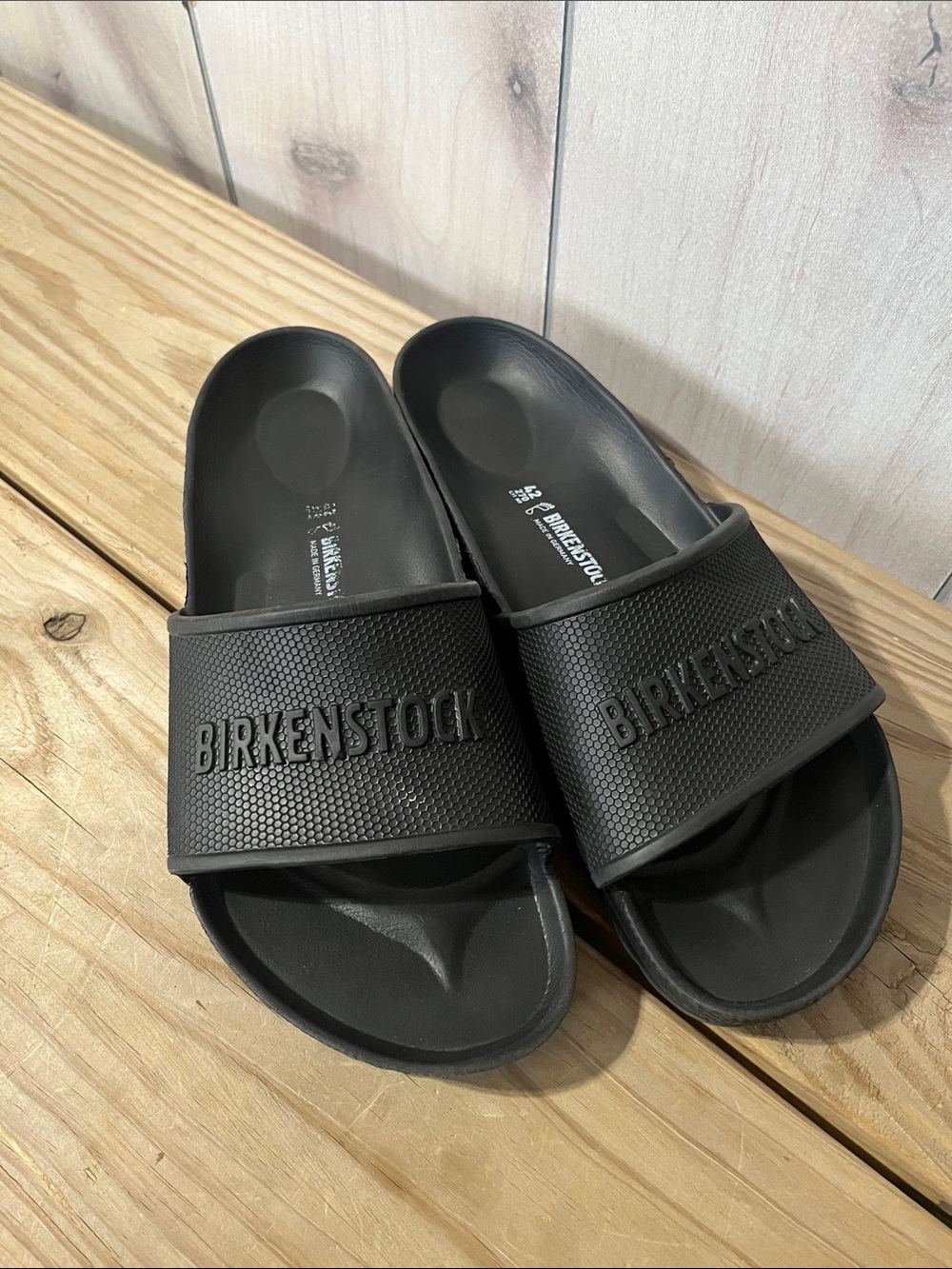 Birkenstock Black Men's EVA Slide Sandals